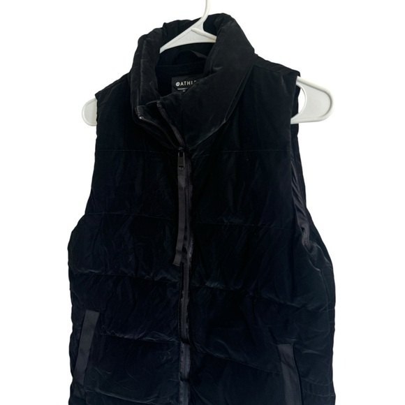 Athleta Venice Odyssey Down Vest, Black, Size S - Picture 5 of 9